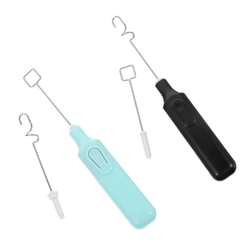 Veemoon Elektrischer Pigmentmischer 2 Stück Handmixer für Gouache Farben Farbmischer für Künstler Mischwerkzeug für Farben und Pigmente Schnelles Rühren für Kunstprojekte von Veemoon