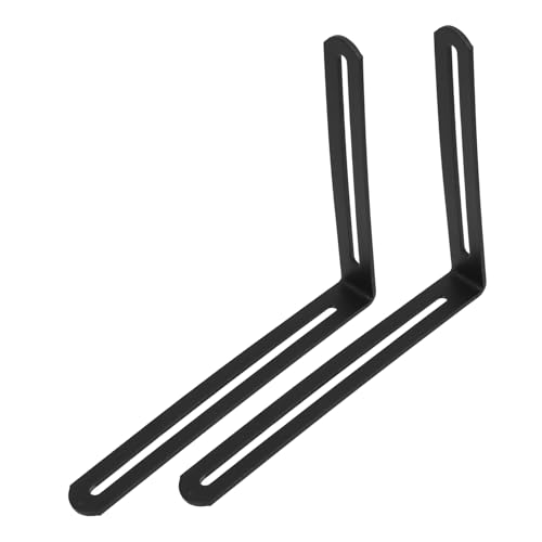 Veemoon 2 Stück L-winkel Aus Edelstahl Verstellbare 90-grad Eckstrebe Für Möbel Stabile Regalhalterung Langlebige Wandhalterungen Für Holzmöbel Und Industrielle Anwendungen von Veemoon