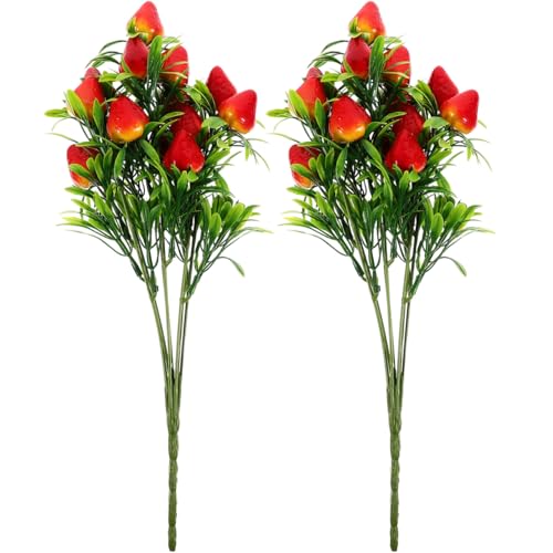 Veemoon 2st Simulierte Erdbeere Künstlich Gefälschte Erdbeeren Erdbeerzweige Erdbeerzweig Aus Plastik Blumendekoration Kunst Erdbeerpflanze Braut Gefälschte Zitrone PVC Hochzeit Veemoon 2st Simulierte Erdbeere Künstlich Gefälschte Erdbeeren Erdbeerzweige Erdbeerzweig Aus Plastik Blumendekoration Kunst Erdbeerpflanze Braut Gefälschte Zitrone PVC Hochzeit von Veemoon