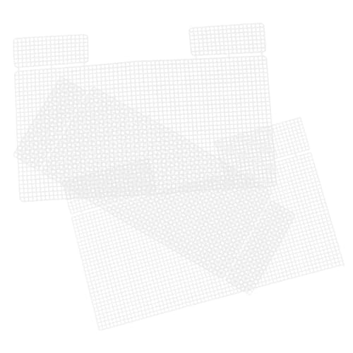 Veemoon 3 Blätter Teiliges Kunststoff Mesh Sheets für Handtaschen DIY Stabile Zuschneidbare Netzplatten Vielseitiges Bastelmaterial für Individuell Gestaltete Taschen und Accessoires Veemoon 3 Blätter Teiliges Kunststoff Mesh Sheets für Handtaschen DIY Stabile Zuschneidbare Netzplatten Vielseitiges Bastelmaterial für Individuell Gestaltete Taschen und Accessoires von Veemoon