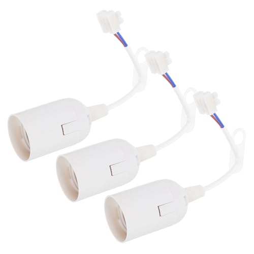 Veemoon 3 Stück Flexible Pigtail Lampenfassung für Pendelleuchten Einfache Installation Geeignet für Wohnzimmer Schlafzimmer und Einsetzbar Dekorativ Veemoon 3 Stück Flexible Pigtail Lampenfassung für Pendelleuchten Einfache Installation Geeignet für Wohnzimmer Schlafzimmer und Einsetzbar Dekorativ von Veemoon