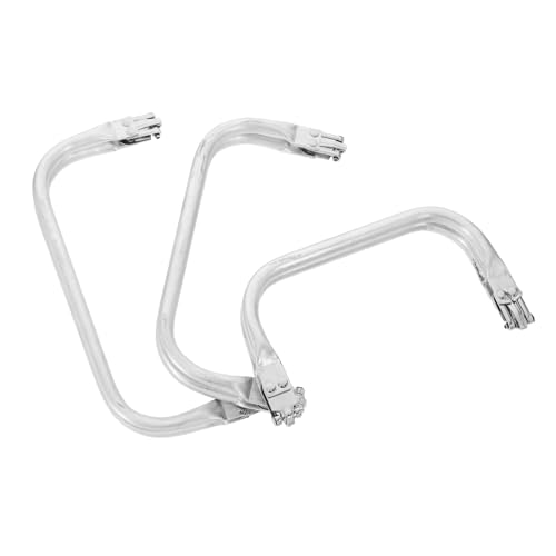 Veemoon 3 Stück Teiliges Aluminium Taschenrahmen mit Schnappverschluss Leichte Langlebige Geldbörsen und Handtaschenrahmen Vielseitig für DIY Projekte und Reparaturen Praktische von Veemoon