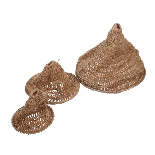 Veemoon 3 Stück Teiliges Boho Hängelampen Handgeflochtenem Jute-seil Rustikale Pendelleuchten mit Öffnung für Restaurant Hotel und Innenbereich Einfach zu Montierender Dekorativer Veemoon 3 Stück Teiliges Boho Hängelampen Handgeflochtenem Jute-seil Rustikale Pendelleuchten mit Öffnung für Restaurant Hotel und Innenbereich Einfach zu Montierender Dekorativer von Veemoon