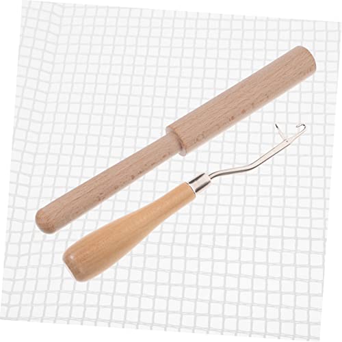 Veemoon 1satz Latch Hook Teppich Stickerei Mit Holzgriff Gewebematerial Knüpfwerkzeug Für Kreative Handarbeiten Ergonomisch Und Einfach Zu Bedienen Veemoon 1satz Latch Hook Teppich Stickerei Mit Holzgriff Gewebematerial Knüpfwerkzeug Für Kreative Handarbeiten Ergonomisch Und Einfach Zu Bedienen von Veemoon