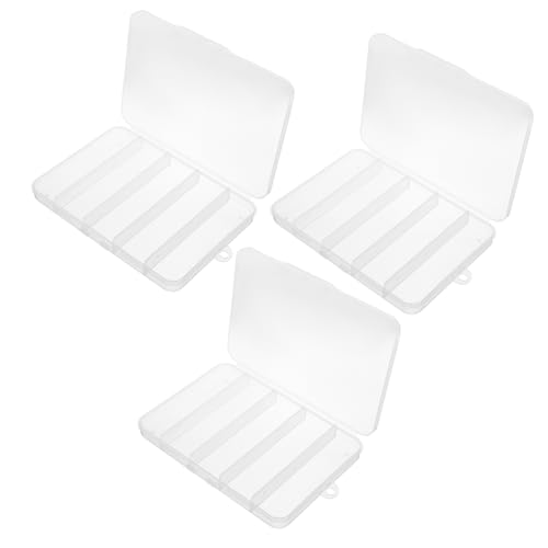 Veemoon 3stücke Transparente Aufbewahrungsbox Für Schmuck Und Angelzubehör Kompaktes Design Mit Innovativem Trennsystem Für DIY-projekte Und Werkzeugorganisation Veemoon 3stücke Transparente Aufbewahrungsbox Für Schmuck Und Angelzubehör Kompaktes Design Mit Innovativem Trennsystem Für DIY-projekte Und Werkzeugorganisation von Veemoon