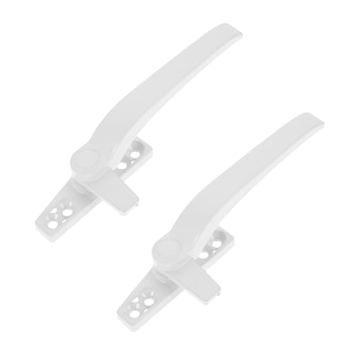 Veemoon 4 Stck. Aluminiumlegierung Fenstergriffe Set Teilig Modernes Design Links Rechts für Einfache Bedienung Langlebig und Praktisch für Glasfenster von Veemoon