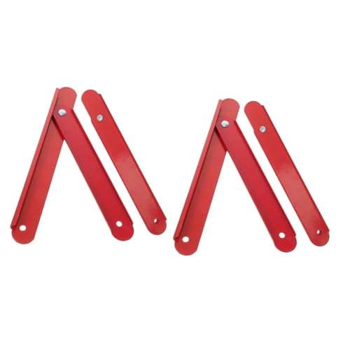 Veemoon 4 Stck. Aluminiumleiter Ersatzscharnier Teiliges Leichte Trittleiter Stange Robuste Klappleiter Halterung für Dachbodentreppe Einfach zu Montieren Langlebig für Heimwerker und Veemoon 4 Stck. Aluminiumleiter Ersatzscharnier Teiliges Leichte Trittleiter Stange Robuste Klappleiter Halterung für Dachbodentreppe Einfach zu Montieren Langlebig für Heimwerker und von Veemoon
