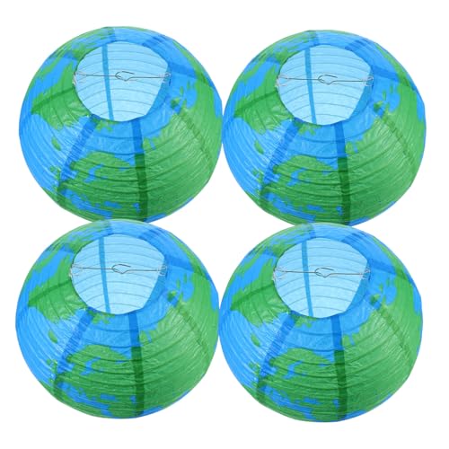 Veemoon 4 Stück Erdkugel Papierlaternen Hängende Dekorative Laternen für Partys Klassenzimmer Dekoration und Erde Tag Feiern Robust und Farbenfroh für Welt Themen Events Veemoon 4 Stück Erdkugel Papierlaternen Hängende Dekorative Laternen für Partys Klassenzimmer Dekoration und Erde Tag Feiern Robust und Farbenfroh für Welt Themen Events von Veemoon