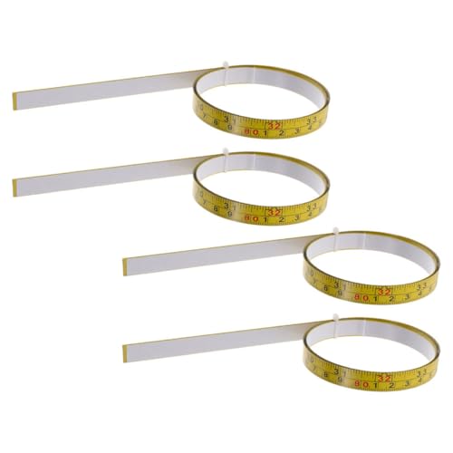 Veemoon 4 Stück Klebebandmaß Maßband abziehen und aufkleben Maßbandlineal selbsthaltiges Lineal -Klebeband Stahl-Selbstklebeband Maßnahme Stabmaßband Stahl mit hohem Kohlenstoffgehalt Gelb Veemoon 4 Stück Klebebandmaß Maßband abziehen und aufkleben Maßbandlineal selbsthaltiges Lineal -Klebeband Stahl-Selbstklebeband Maßnahme Stabmaßband Stahl mit hohem Kohlenstoffgehalt Gelb von Veemoon