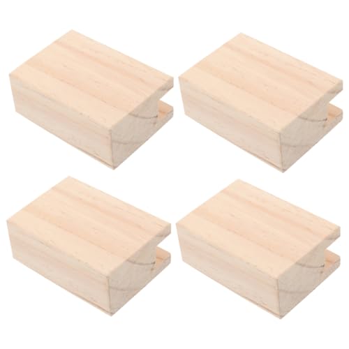 Veemoon 4stücke Teiliges Holzmöbel-Riser Für Sofa Tisch Und Bett Erhöhen Sie Die Ihrer Möbel Für Besseren Und Zusätzlichen Für Schlafzimmer Und Büro von Veemoon