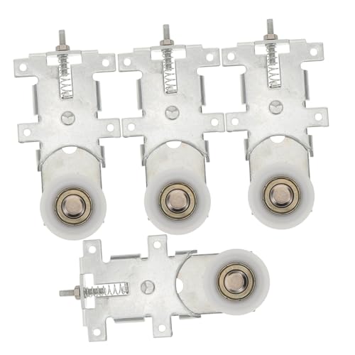 Veemoon 4 Stück Möbel Schiebetür Edelstahl Schrank Türrollen für Kleiderschrank Leise Reibungslose Laufleistung Hohe Tragkraft Einfache Montage Langlebige Pulley Ersatzteile Veemoon 4 Stück Möbel Schiebetür Edelstahl Schrank Türrollen für Kleiderschrank Leise Reibungslose Laufleistung Hohe Tragkraft Einfache Montage Langlebige Pulley Ersatzteile von Veemoon