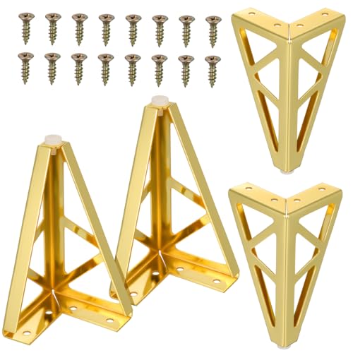 Veemoon 4stücke Metallmöbelbeine Stabile Sofafüße Für Couchtisch Schrank Und Kommode Kaltgewalztem Minimalistisches Design Für Eleganten Look von Veemoon