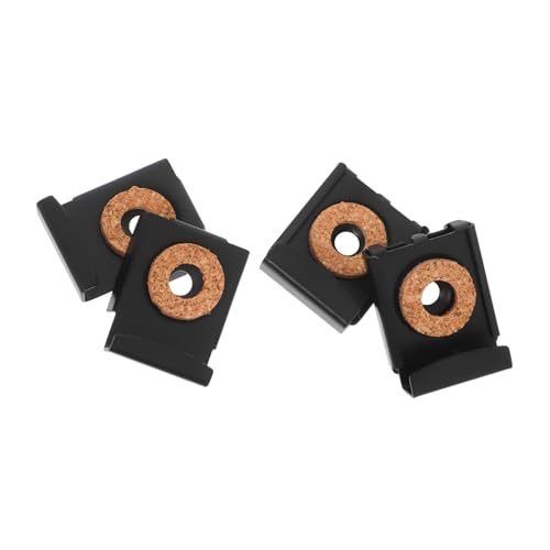 Veemoon 4 Stück Schwere Metall Spiegelhalter Clips Teiliges Wandmontage Set für Rahmenlose und Badezimmerspiegel Robuste Befestigung Halterung für Langlebige Spiegelaufhängung von Veemoon