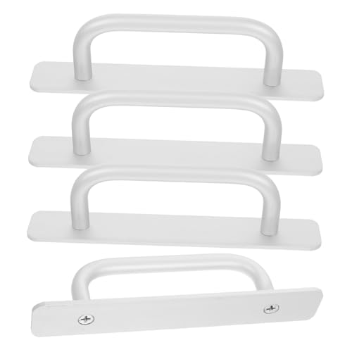 Veemoon 4 Stück Selbstklebende Aluminium-türgriffe Ohne Bohren Möbelgriff Für Balkontüren Schiebetüren Kleiderschränke Küchenmöbel Robuste Aluminiumlegierung Veemoon 4 Stück Selbstklebende Aluminium-türgriffe Ohne Bohren Möbelgriff Für Balkontüren Schiebetüren Kleiderschränke Küchenmöbel Robuste Aluminiumlegierung von Veemoon