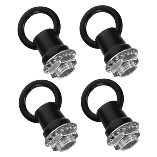 Veemoon 4 Stück Teiliges Deckenhaken für Lampen Schwerlast Geschlossener Haken aus Robustem Material Dekorativer Ring Installieren für DIY Lampenhalterungen und Laternenaufhängung Veemoon 4 Stück Teiliges Deckenhaken für Lampen Schwerlast Geschlossener Haken aus Robustem Material Dekorativer Ring Installieren für DIY Lampenhalterungen und Laternenaufhängung von Veemoon