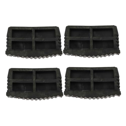 Veemoon 4 Stück Teiliges Gummi Leiterfuß Schutzkappen Rutschfest Leiterfüße Ersatz für Haushaltsleitern mit Verdicktem Hitzebeständigem Material und Extra Großer Auflagefläche für Veemoon 4 Stück Teiliges Gummi Leiterfuß Schutzkappen Rutschfest Leiterfüße Ersatz für Haushaltsleitern mit Verdicktem Hitzebeständigem Material und Extra Großer Auflagefläche für von Veemoon