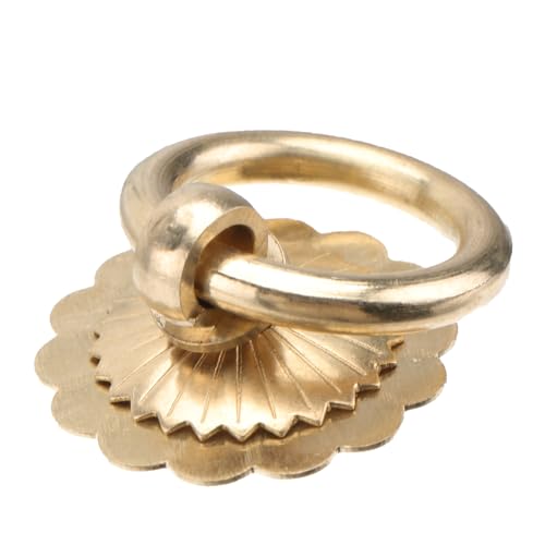 Veemoon 4 Stück Teiliges Kupfer Möbelgriff Rundes Ring Design Einfache Montage Langlebiger Schrank und Schubladengriff Geeignet für Türen Schränke Kommoden und Fenster Klassischer Bronze Veemoon 4 Stück Teiliges Kupfer Möbelgriff Rundes Ring Design Einfache Montage Langlebiger Schrank und Schubladengriff Geeignet für Türen Schränke Kommoden und Fenster Klassischer Bronze von Veemoon