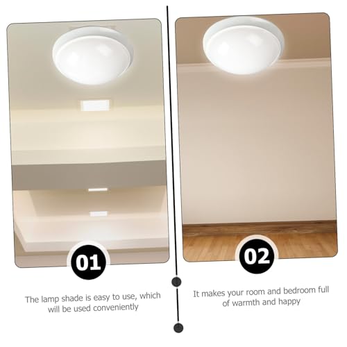 Veemoon 4 Stück Teiliges LED Lampenschirm Feuerfest Praktische Deckenlampen Abdeckung für Zuhause und Notfallbeleuchtung Einfache Montage Wohnliches Flair Veemoon 4 Stück Teiliges LED Lampenschirm Feuerfest Praktische Deckenlampen Abdeckung für Zuhause und Notfallbeleuchtung Einfache Montage Wohnliches Flair von Veemoon