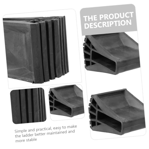 Veemoon 4 Stück Teiliges Rutschfeste Leiterfußschoner Klappbar Verdickte Leiterfüße Schutzkappen für Stabile Aluleitern Bodenschutz und Veemoon 4 Stück Teiliges Rutschfeste Leiterfußschoner Klappbar Verdickte Leiterfüße Schutzkappen für Stabile Aluleitern Bodenschutz und von Veemoon