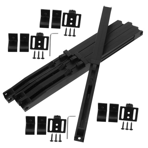 Veemoon 4 Stück Teiliges Soft-close Scheunentore Pom-material Hochfester Dämpfer zur Sanften Türpufferung Schnelle Montage Leise und Vibrationsarme Türbewegung für Wohn Gewerbebereich von Veemoon