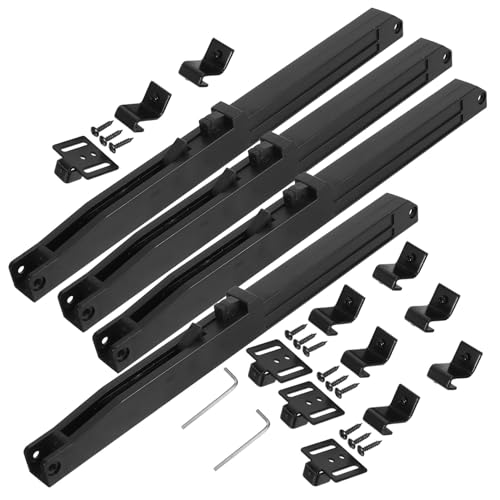 Veemoon 4 Stück Teiliges Soft-close-dämpfer Scheunentore Präziser Stoßdämpfer Stoßdämpfend und Vibrationsarm Kompatibel für Wohn Geschäftsbereiche Langlebig und Einfach Montierbar von Veemoon