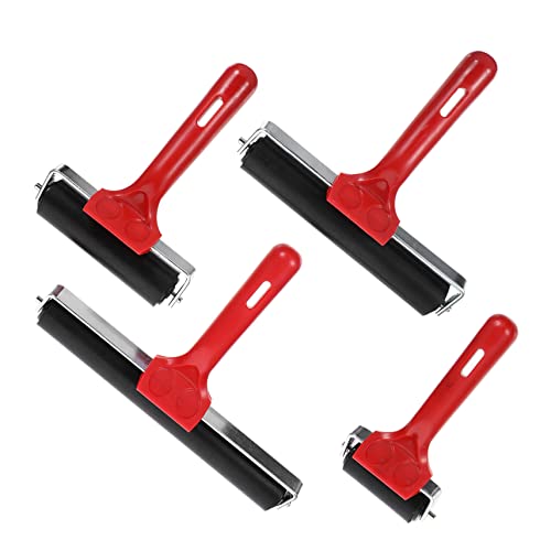 Veemoon 4Stücke Teiliges Roller für Druck und Basteln Tintenroller Kleberoller für DIY Kunsthandwerk Rutschfester Griff Veemoon 4Stücke Teiliges Roller für Druck und Basteln Tintenroller Kleberoller für DIY Kunsthandwerk Rutschfester Griff von Veemoon