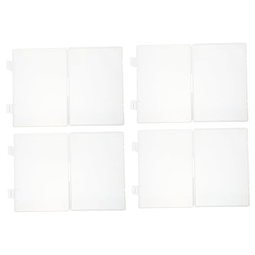 Veemoon 4stücke Plastik-aufbewahrungsbox Transparent Für Postkarten Und Fotos Organisationsbehälter Aus Kunststoff Zum Ordnen Kleiner Gegenstände Veemoon 4stücke Plastik-aufbewahrungsbox Transparent Für Postkarten Und Fotos Organisationsbehälter Aus Kunststoff Zum Ordnen Kleiner Gegenstände von Veemoon