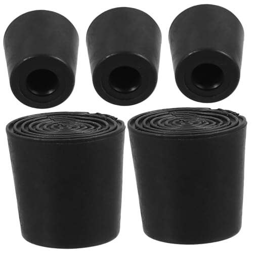 Veemoon 5 Stück Teiliges Gummi Türkeil Rutschfest Stoßdämpfend für Schwere Türen Geeignet für Fliesen Teppich Schützt Finger und Wände in Haushalt und Kinderzimmer von Veemoon