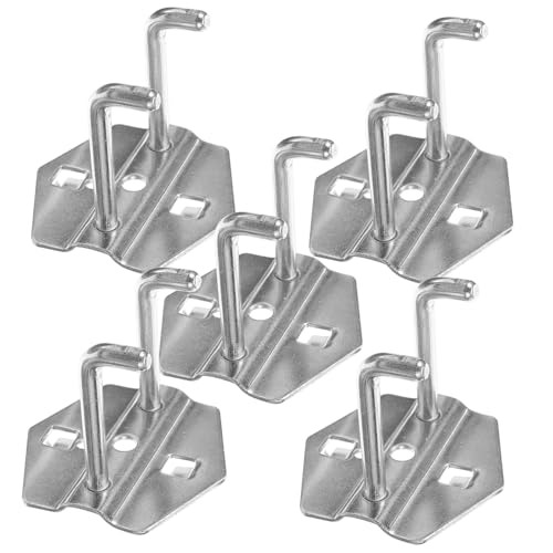 Veemoon 5 Stück Teiliges Metall pegboard haken Robuste Werkzeugaufbewahrung Vielseitig Einsetzbar für Werkstatt Garage Einfache Montage Starke Tragfähigkeit für Lochplatten organisation von Veemoon