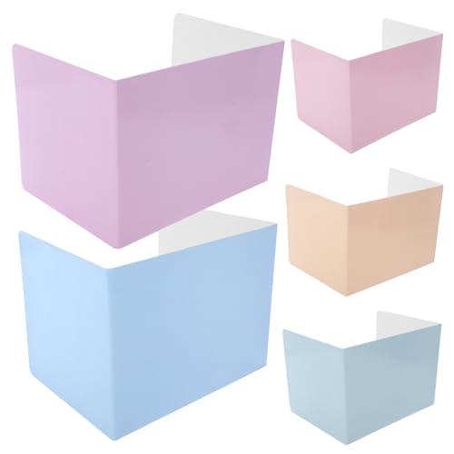 Veemoon 5 Stück Teiliges Schreibtisch Trennwand für Sichtschutzwände für Tests und Konzentriertes Lernen Robustes Papiermaterial Seitiges Design Veemoon 5 Stück Teiliges Schreibtisch Trennwand für Sichtschutzwände für Tests und Konzentriertes Lernen Robustes Papiermaterial Seitiges Design von Veemoon