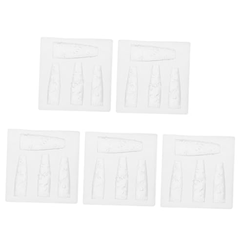 Veemoon 5 Stück Teiliges Silikon Nail Art Formen Blumenmotive Flexibel und Langlebig für Gel Resin und Uv-Lack Professionelle DIY Nageldesigns Vielseitig Einsetzbar für Kreative Nagelkunst Veemoon 5 Stück Teiliges Silikon Nail Art Formen Blumenmotive Flexibel und Langlebig für Gel Resin und Uv-Lack Professionelle DIY Nageldesigns Vielseitig Einsetzbar für Kreative Nagelkunst von Veemoon