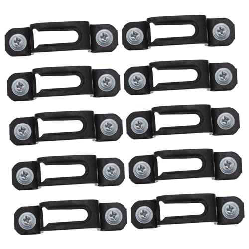 Veemoon 50 Sätze Unsichtbare Schrankverbinder aus Gehärtetem Manganstahl Verstärkte für Schrank und Kleiderschrank Schraubenfreie Montage Praktische und Sichere Cupboard Buckles von Veemoon