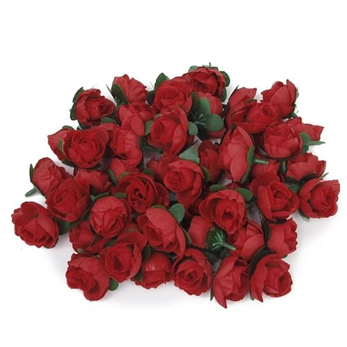Veemoon 50 Stück Kleine Rote Kunstrosen Köpfe 4cm - Dekorative Rosen Für DIY Projekte - Hochzeiten Tischdeko Und Kreative Bastelideen Rote Rosenköpfe Von Veemoon 50 Stück Kleine Rote Kunstrosen Köpfe 4cm - Dekorative Rosen Für DIY Projekte - Hochzeiten Tischdeko Und Kreative Bastelideen Rote Rosenköpfe Von von Veemoon