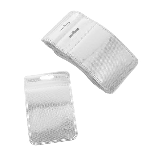 Veemoon 50 Stück Kleine Transparente Schmuckbeutel mit Rundem Ring Robuste Kunststoffbeutel für Edelstein Accessoires Nähzubehör Perlen und Schrauben Vielseitiger Organizer für Reisen und Veemoon 50 Stück Kleine Transparente Schmuckbeutel mit Rundem Ring Robuste Kunststoffbeutel für Edelstein Accessoires Nähzubehör Perlen und Schrauben Vielseitiger Organizer für Reisen und von Veemoon