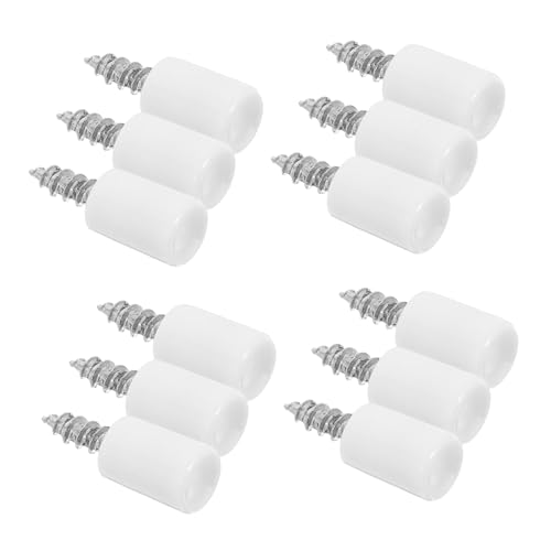 Veemoon 50 Stück Teiliges Metall Regalbodenträger mit Selbstschneidenden Schrauben und Weißen Anti rutsch sleeves Stabile Einlegebodenhalter für Schränke Bücherregale Kleiderschränke Veemoon 50 Stück Teiliges Metall Regalbodenträger mit Selbstschneidenden Schrauben und Weißen Anti rutsch sleeves Stabile Einlegebodenhalter für Schränke Bücherregale Kleiderschränke von Veemoon