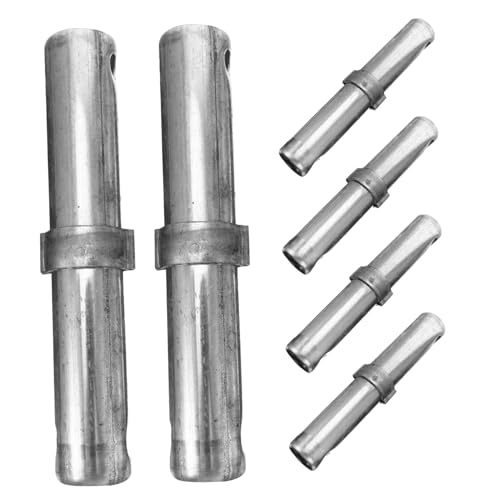 Veemoon 6 Stück Gerüstkupplungsstifte Durchmesser Verzinkte Gerüstverbinder Schnellverschluss Stangen Für Sichere Verbindung Baustelle Robust Korrosionsbeständig Veemoon 6 Stück Gerüstkupplungsstifte Durchmesser Verzinkte Gerüstverbinder Schnellverschluss Stangen Für Sichere Verbindung Baustelle Robust Korrosionsbeständig von Veemoon