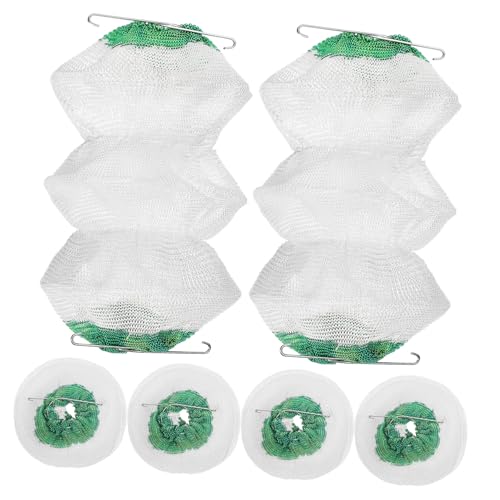 Veemoon 6 Stück Lampenzubehör Lampenschirme mit Akkordeonform aus Polyester für Laternen Gleichmäßige Lichtverteilung Einfache Montage für Camping und Notfälle von Veemoon