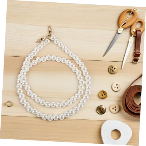 Veemoon 6stücke Taschenverlängerung Aus Kunststoffperlen Lang Für Umhängetaschen Als Kettenriemenersatz Oder Taschenkette Zur Herstellung Von Handtaschen von Veemoon