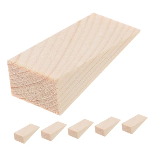 Veemoon 6 Stück Rutschfeste Holz Türstopper Dreieckige Holzkeile für Türen Langlebiges Design mit Chevron Muster Vielseitige Anwendung für Zuhause und Büro Veemoon 6 Stück Rutschfeste Holz Türstopper Dreieckige Holzkeile für Türen Langlebiges Design mit Chevron Muster Vielseitige Anwendung für Zuhause und Büro von Veemoon