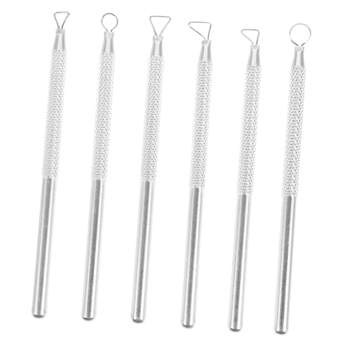 Veemoon 6 Stück Teiliges Aluminium Griff Modellierwerkzeug Schnitzwerkzeuge Vielseitig für Tonbildhauerei und Feine Detailgestaltung Langlebig und Einfach zu Reinigen Veemoon 6 Stück Teiliges Aluminium Griff Modellierwerkzeug Schnitzwerkzeuge Vielseitig für Tonbildhauerei und Feine Detailgestaltung Langlebig und Einfach zu Reinigen von Veemoon