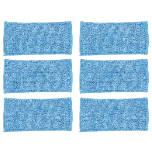 Veemoon 6 Stück Teiliges Mikrofaser Wischmopp Ersatzpad Wiederverwendbare Mop Pads für Bodenarten zur Gründlichen von Hartböden Veemoon 6 Stück Teiliges Mikrofaser Wischmopp Ersatzpad Wiederverwendbare Mop Pads für Bodenarten zur Gründlichen von Hartböden von Veemoon