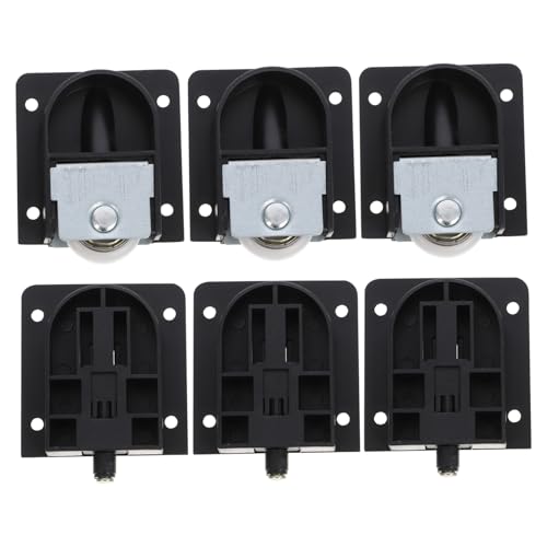 Veemoon 6 Stück Teiliges Schrank Türrolle aus Kunststoff Geräuschlose Pulley mit Lager Verschleißfest Langlebig Einfache Montage Geeignet für Schiebetüren und Kleiderschränke Veemoon 6 Stück Teiliges Schrank Türrolle aus Kunststoff Geräuschlose Pulley mit Lager Verschleißfest Langlebig Einfache Montage Geeignet für Schiebetüren und Kleiderschränke von Veemoon