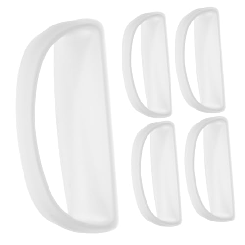 Veemoon 6 Stück Teiliges Selbstklebendes Türgriff Hochfester Langlebiger Möbelgriff für Schrank Glas Schiebetür Einfache Montage Weiß Rutschfester Klebegriff für Fenster und Möbel Veemoon 6 Stück Teiliges Selbstklebendes Türgriff Hochfester Langlebiger Möbelgriff für Schrank Glas Schiebetür Einfache Montage Weiß Rutschfester Klebegriff für Fenster und Möbel von Veemoon