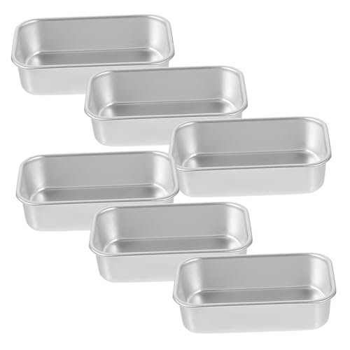 Veemoon 6stücke Teiliges Hochtemperaturbeständiger Backform Quadratisches Kuchen Und Brotbackblech Für Zuhause Küche Und Restaurant Umweltfreundliches Backzubehör Hochwertigem Veemoon 6stücke Teiliges Hochtemperaturbeständiger Backform Quadratisches Kuchen Und Brotbackblech Für Zuhause Küche Und Restaurant Umweltfreundliches Backzubehör Hochwertigem von Veemoon