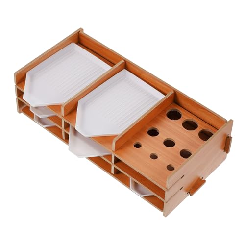 Veemoon 7 Stück Teiliges Diamond Art Zubehör Aufbewahrungsset mit Aufbewahrungsbox und Stapelbaren Mehrschicht-tabletts für DIY Diamantmalerei und Strasssteine Organizer von Veemoon