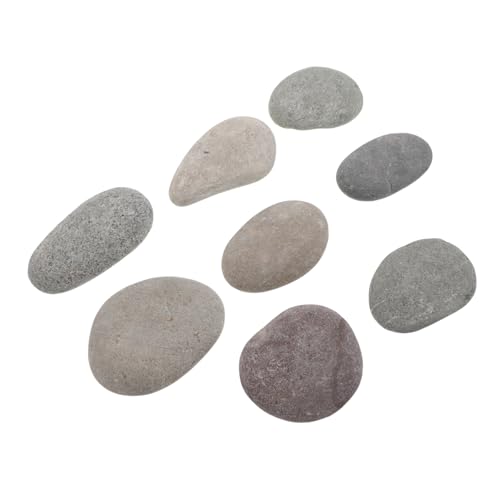 Veemoon 8 Stück Handgemalte Kieselsteine für DIY Projekte Dekorative Steine zum Bemalen für Kreativarbeiten für Kindness Stones und Familienkunstaktivitäten Veemoon 8 Stück Handgemalte Kieselsteine für DIY Projekte Dekorative Steine zum Bemalen für Kreativarbeiten für Kindness Stones und Familienkunstaktivitäten von Veemoon