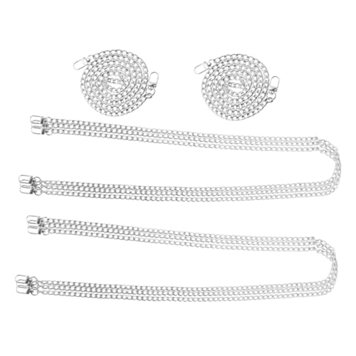 Veemoon 8 Stück Stylische Metalltaschenkette Flachriemen Schulterriemen Ersatz für Handtasche Damen Vielseitig Kompatibel Langlebig Modisch Veemoon 8 Stück Stylische Metalltaschenkette Flachriemen Schulterriemen Ersatz für Handtasche Damen Vielseitig Kompatibel Langlebig Modisch von Veemoon