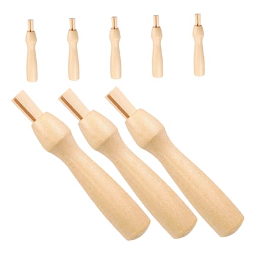 Veemoon 8 Stück Teiliges Filznadel Werkzeug mit Wiederverwendbaren Holzgriffen Multifunktionale Nadelfilz Griffe für DIY handarbeiten Ersatzgriffe Kompatibel mit Verschiedenen Filznadeln Veemoon 8 Stück Teiliges Filznadel Werkzeug mit Wiederverwendbaren Holzgriffen Multifunktionale Nadelfilz Griffe für DIY handarbeiten Ersatzgriffe Kompatibel mit Verschiedenen Filznadeln von Veemoon