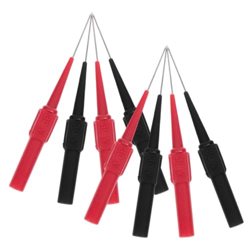 Veemoon 8 Stück Teiliges Nadelsonden Set für Multimeter Puncture Matching Test Probes mit für Elektrische Tests in Fahrzeugen Robust und Tragbar Veemoon 8 Stück Teiliges Nadelsonden Set für Multimeter Puncture Matching Test Probes mit für Elektrische Tests in Fahrzeugen Robust und Tragbar von Veemoon