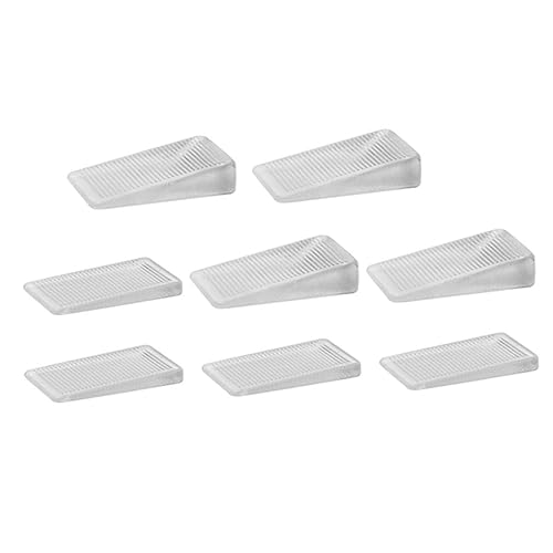 Veemoon 8 Stück Teiliges Transparent Rutschfest mit Geriffelter Oberfläche für Türstopper Möbelstützen Toilettenkeile Stabilisierend und Nivellierend Geeignet für Haushalt und Möbel Veemoon 8 Stück Teiliges Transparent Rutschfest mit Geriffelter Oberfläche für Türstopper Möbelstützen Toilettenkeile Stabilisierend und Nivellierend Geeignet für Haushalt und Möbel von Veemoon